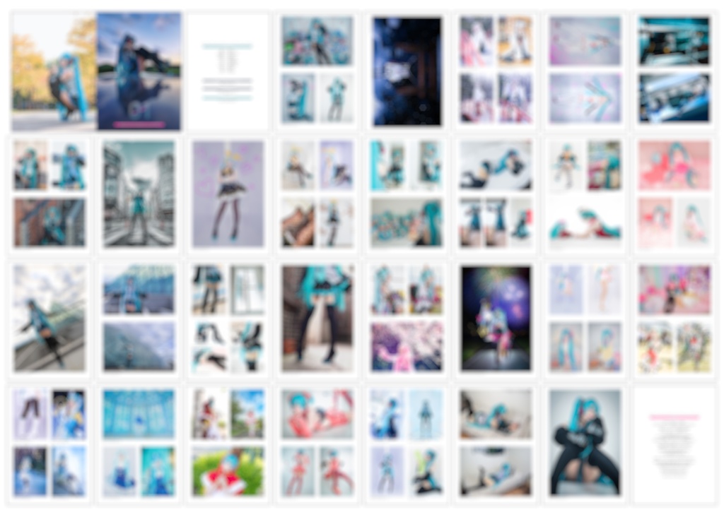 01 RINGOYU MikuCos Photo Book