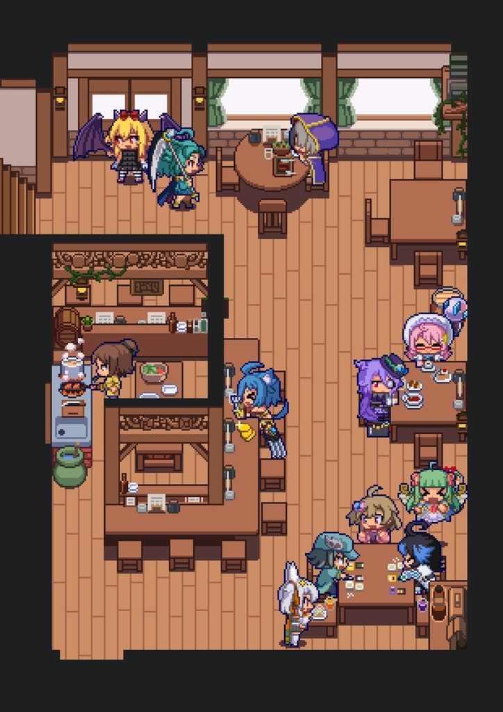 ブレイブダンジョン+魔神少女COMBAT オフィシャルアートブック