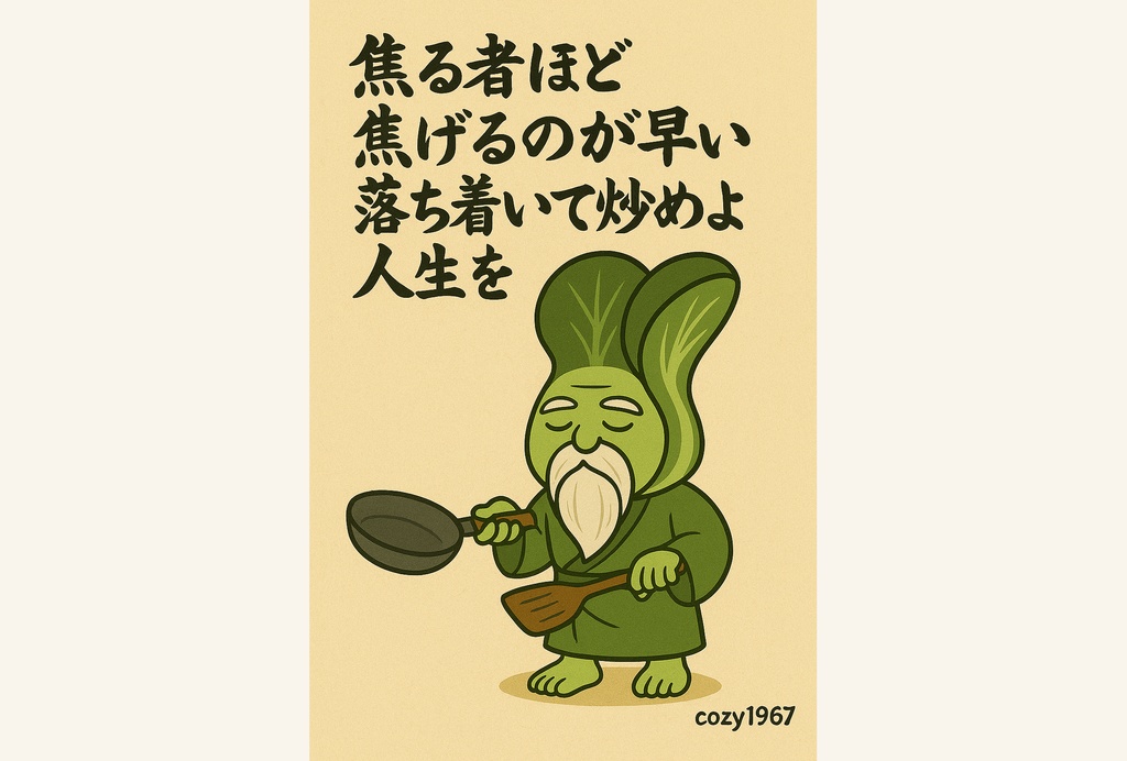 九頭庵チンゲン斎のゆる説法 −日々の気づき編−（ポストカードデータ）