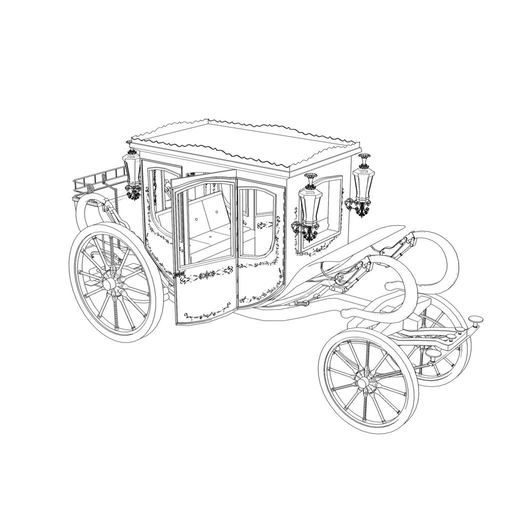 豪華馬車 / LuxuriousCarriage cs3o 形式