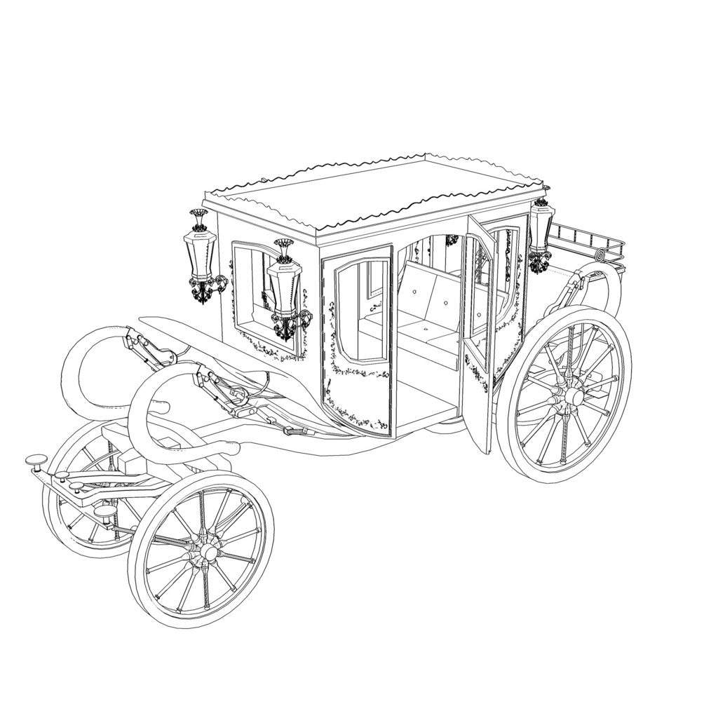 豪華馬車 / LuxuriousCarriage cs3o 形式