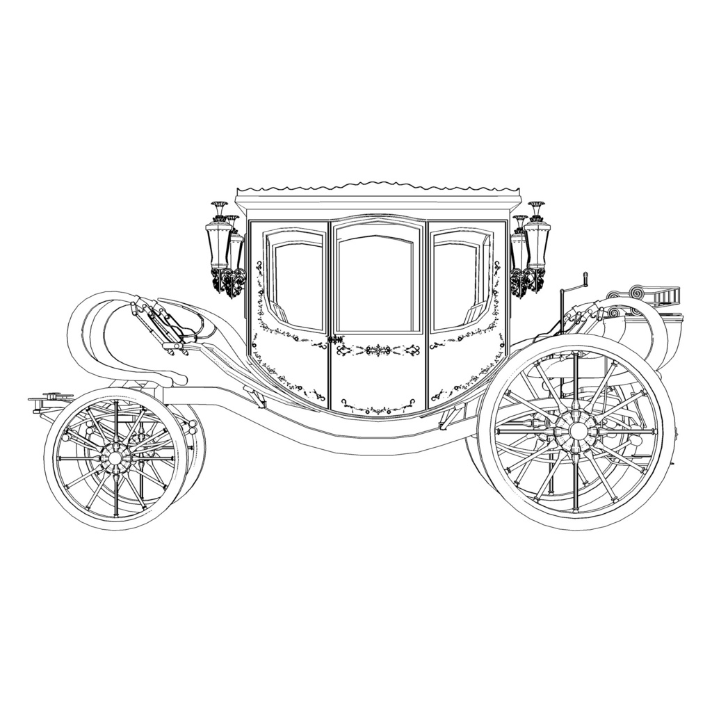豪華馬車 / LuxuriousCarriage cs3o 形式