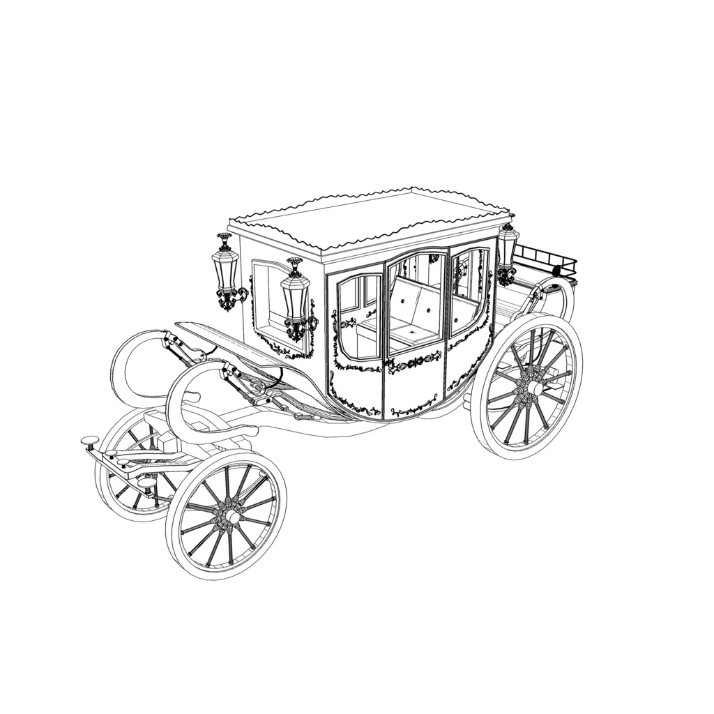 豪華馬車 / LuxuriousCarriage cs3o 形式