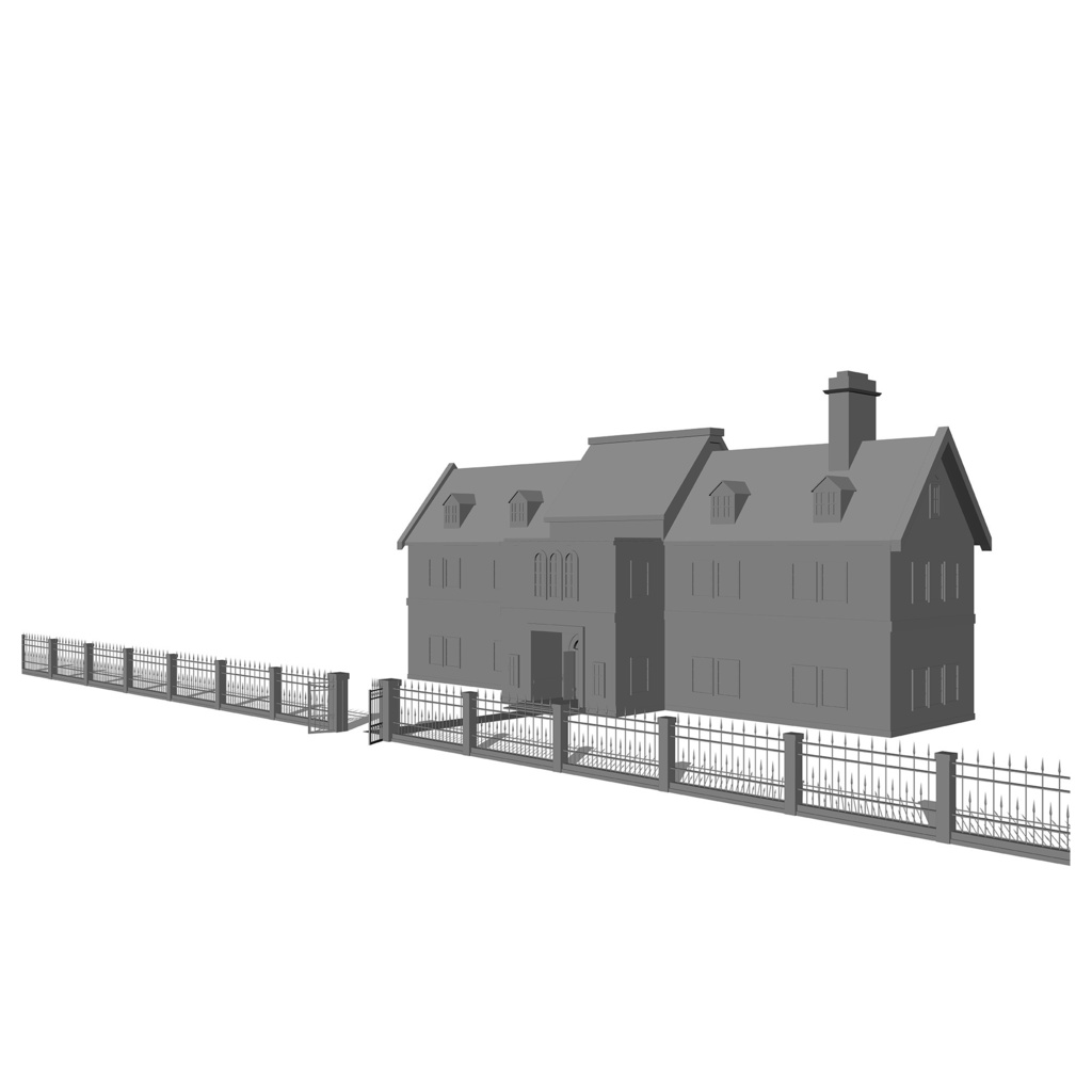 【クリスタ向け】洋風建物外観_タイプ01 / Western-style Building Exterior – Type 01 cs3o 形式