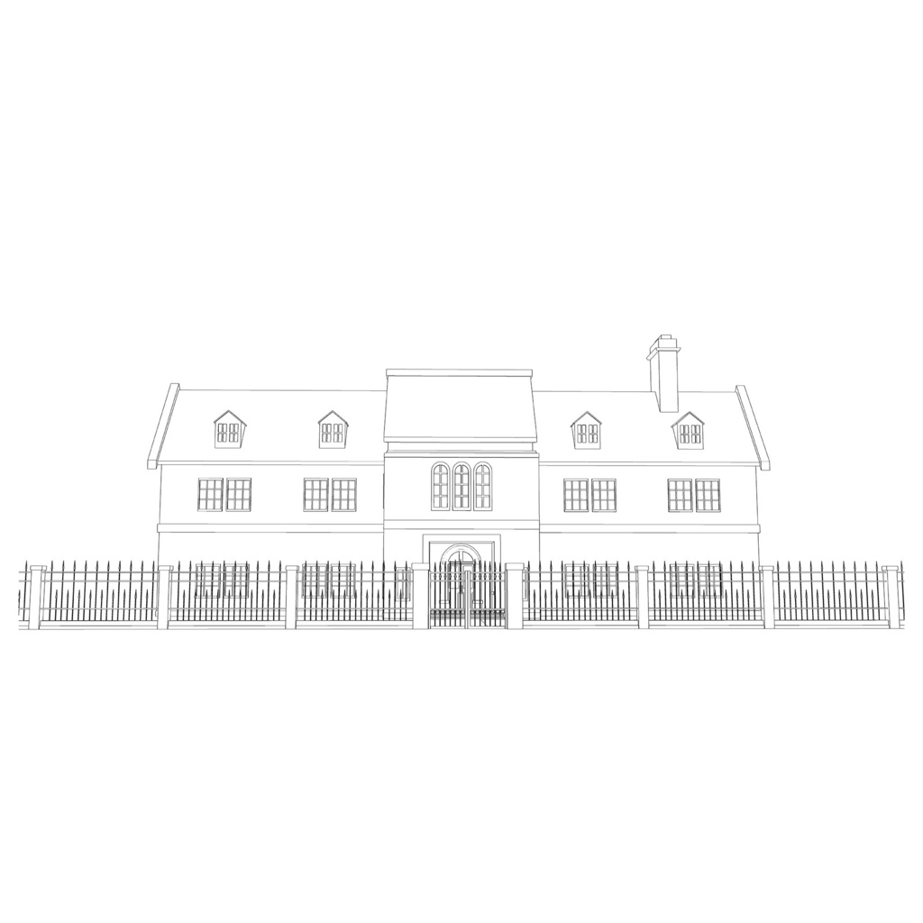 【クリスタ向け】洋風建物外観_タイプ01 / Western-style Building Exterior – Type 01 cs3o 形式