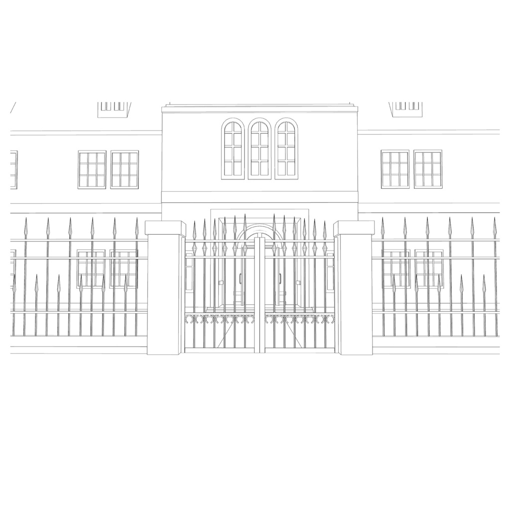 【クリスタ向け】洋風建物外観_タイプ01 / Western-style Building Exterior – Type 01 cs3o 形式