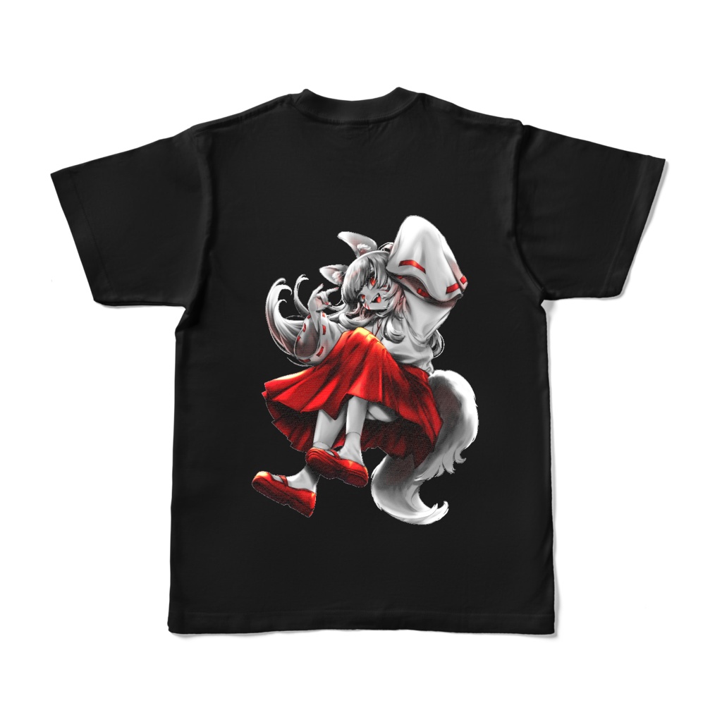 辰石こまり 3周年バックプリントTシャツ