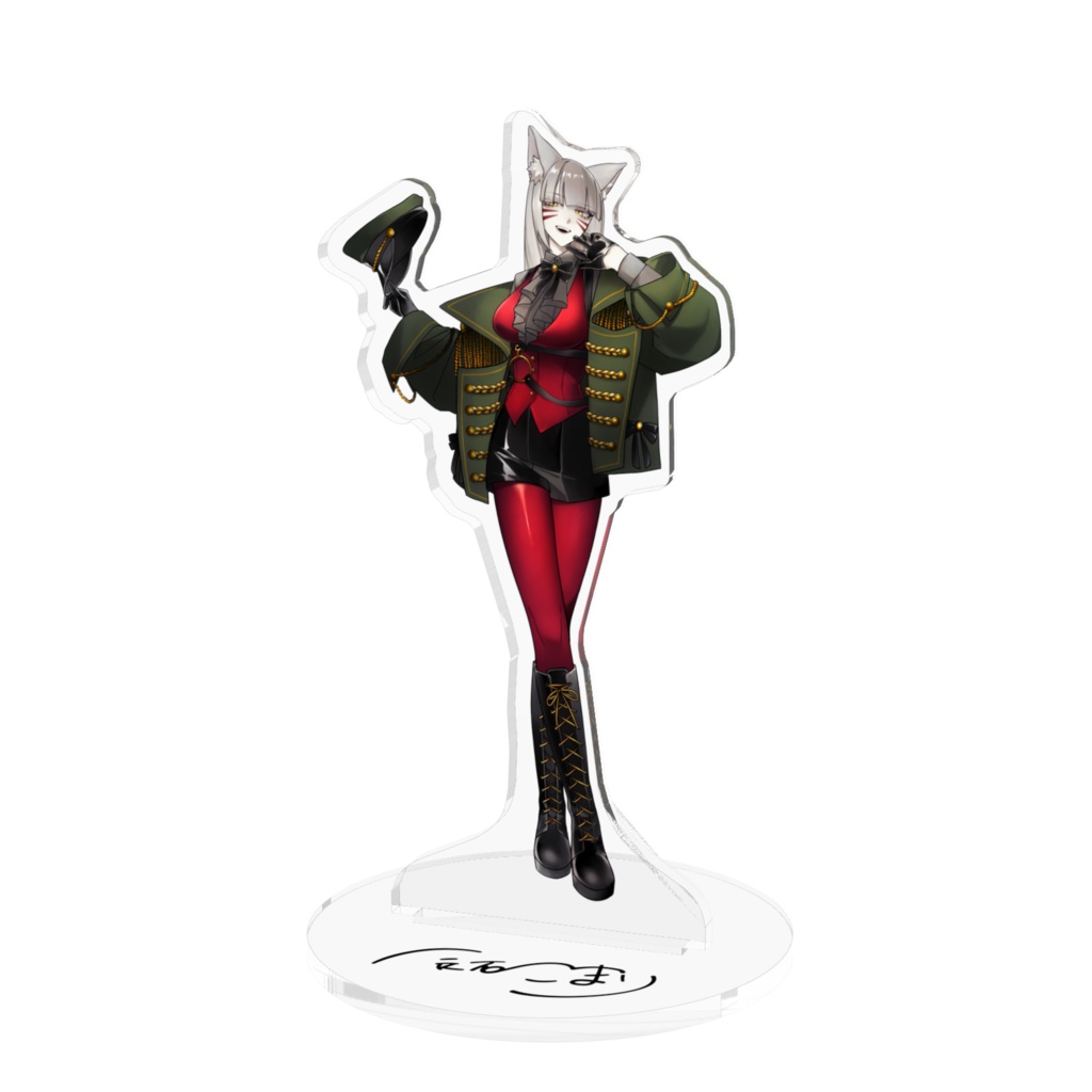 辰石こまり 直筆サイン入りアクリルフィギュア