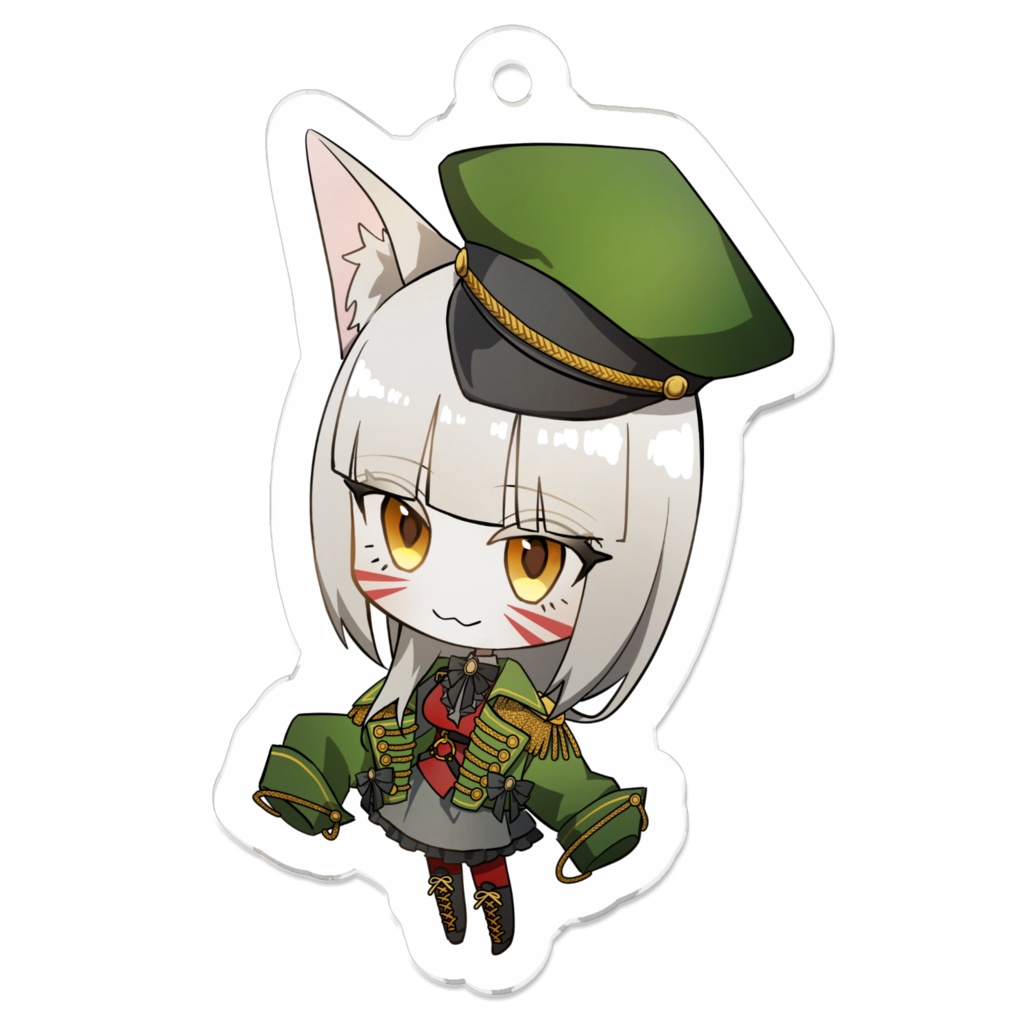 デフォルメアクリルキーホルダー