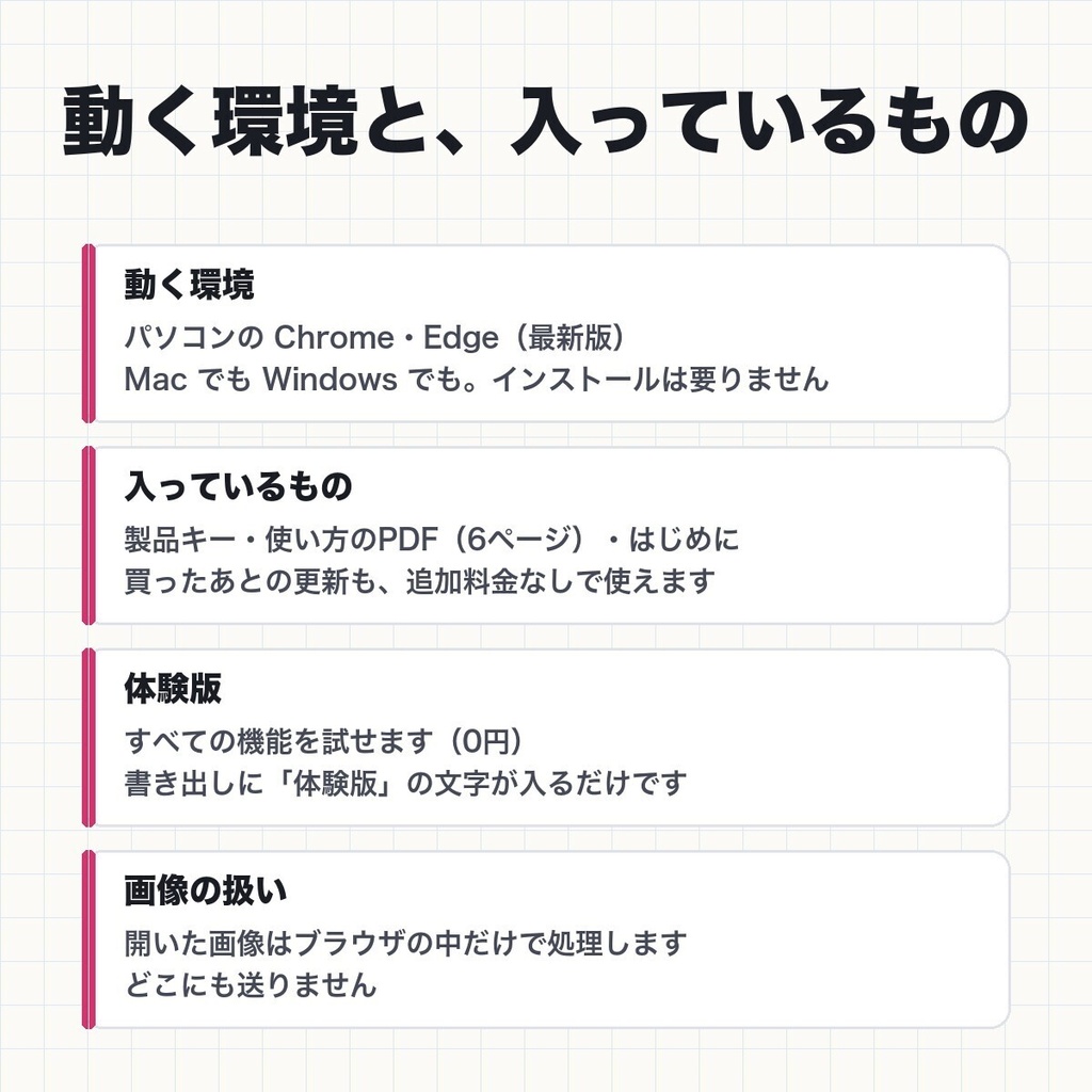 【無料体験版あり】仕上げスタジオ|漫画の写植・吹き出しからPDF書き出しまでブラウザだけで(Mac・Windows/インストール不要)
