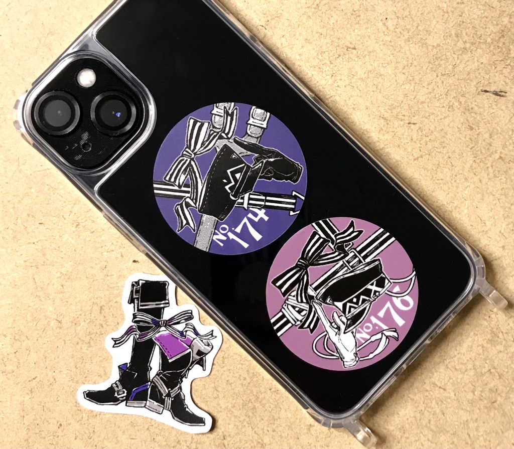 てんえどステッカー