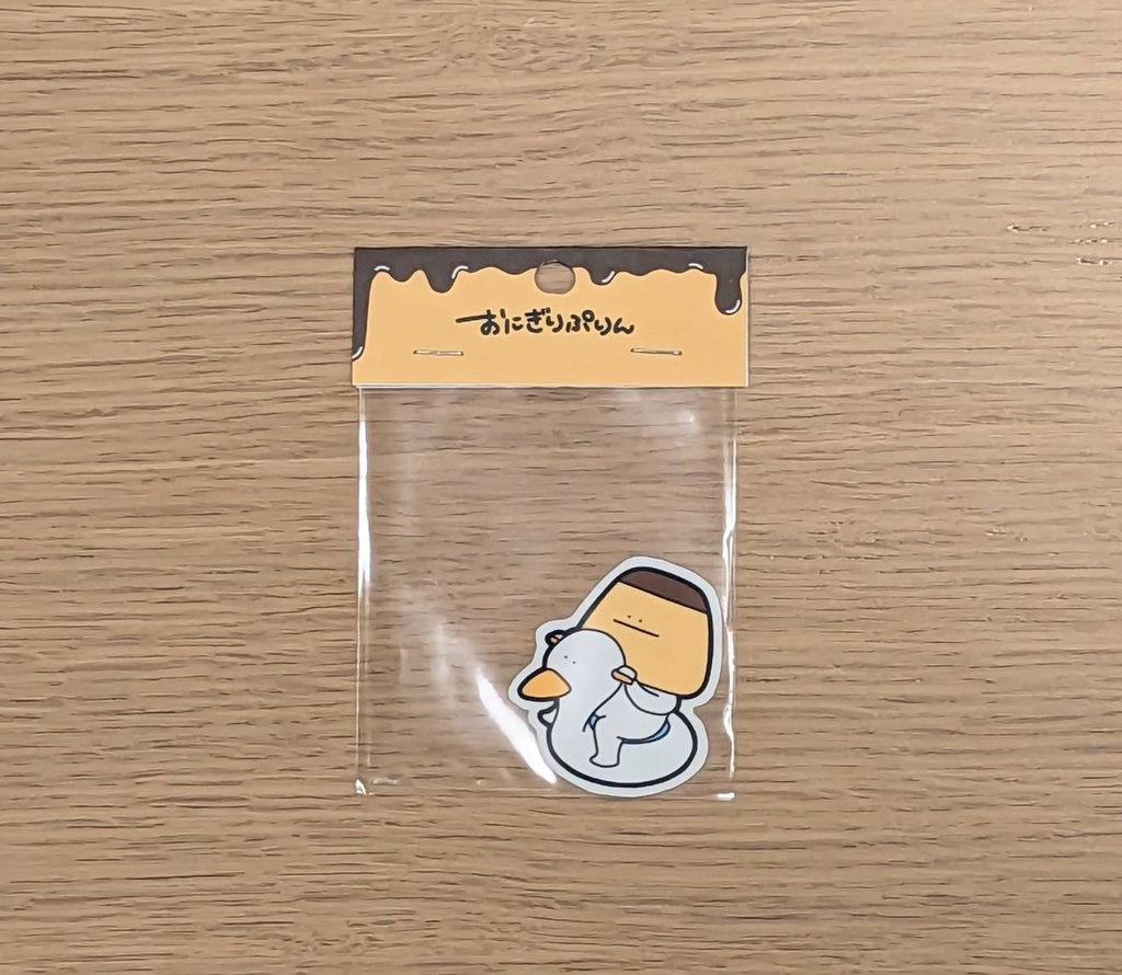 【こにぎりぷりんステッカー】5種
