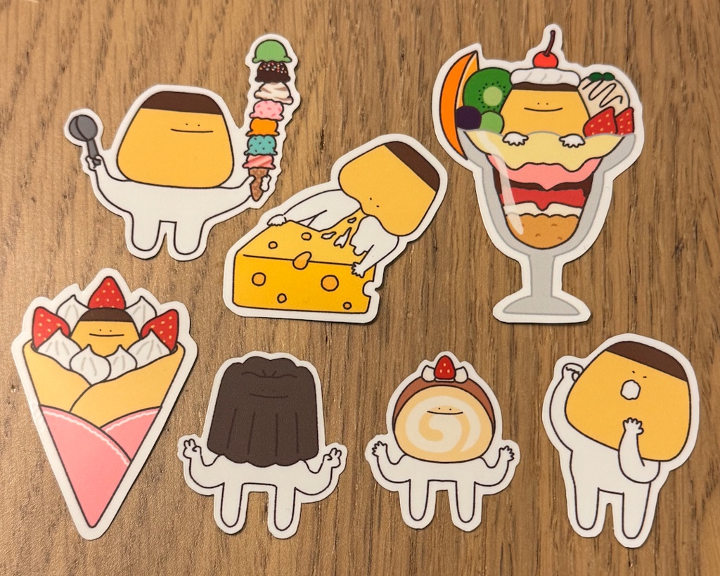 【12月新作ランダムステッカー】1袋5枚入り