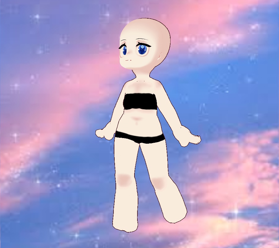 chibi body type by IIXDINE for vroid (update) (free)