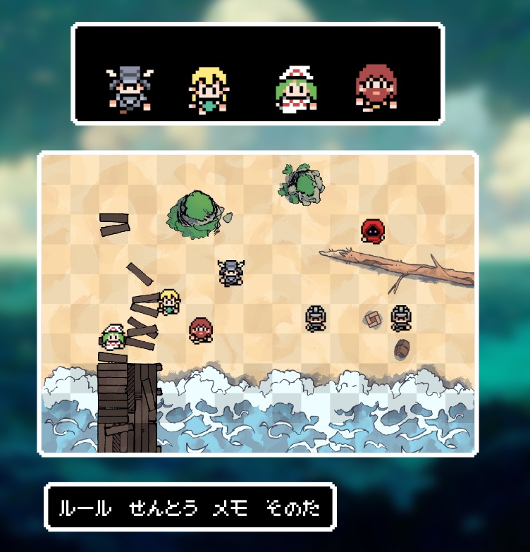 【無料/有料】置くだけ!レトロゲーム風セッションシート【ココフォリア素材】