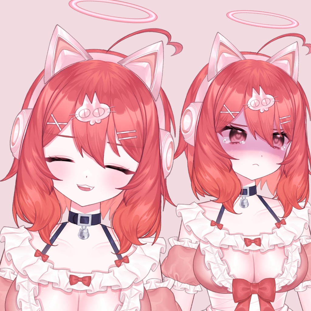 【限定1点】メンヘラ×天使×女の子Live2dモデル【VTS対応】 