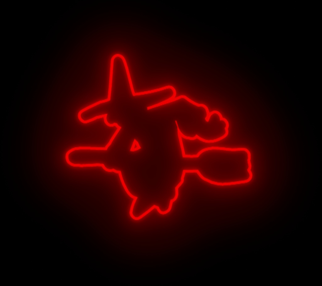 【ロゴ・動画素材】ネオン風 ハロウィン素材 PT1【全12種類】