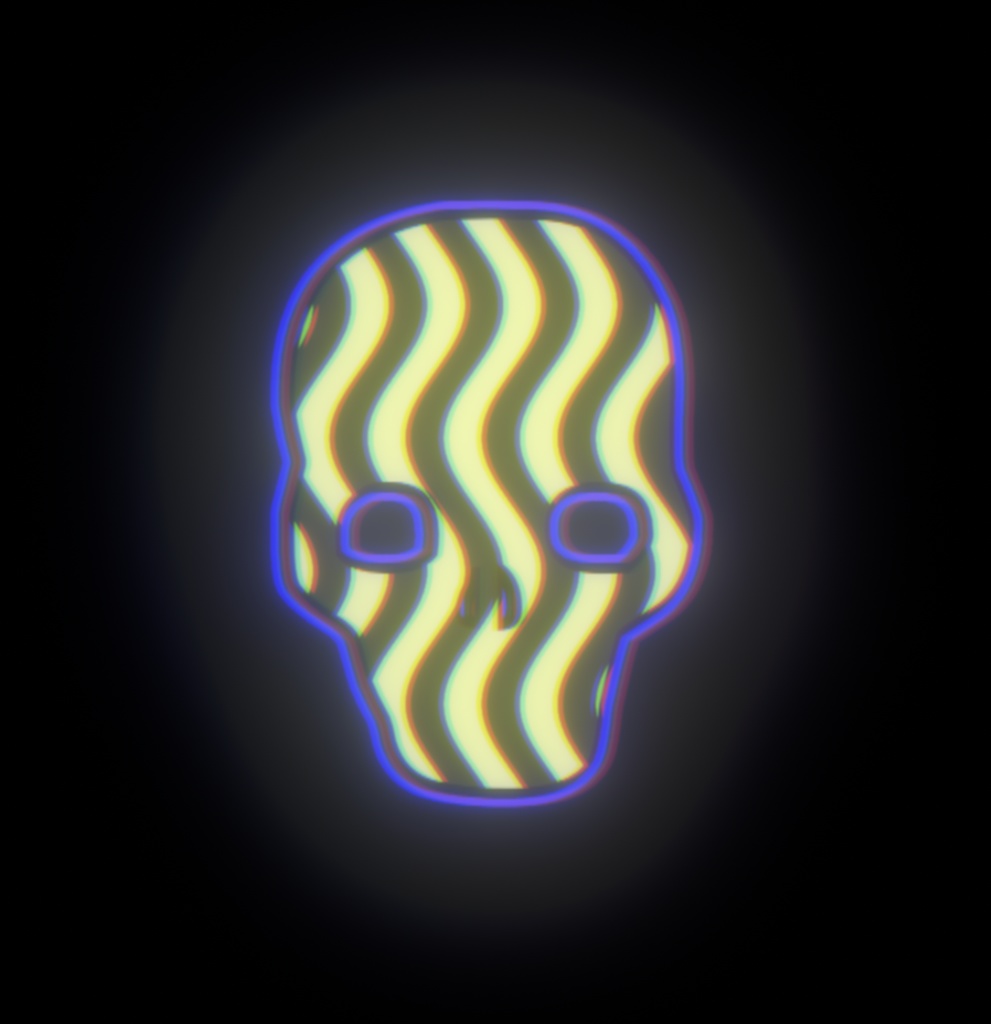 【ロゴ・動画素材】ネオン風 ハロウィン素材 PT1【全12種類】