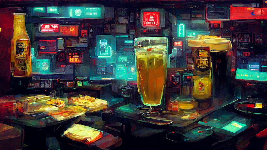 【背景素材】酒場・ビール・Bar 大容量90枚越え【イラスト】