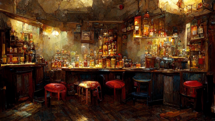 【背景素材】酒場・ビール・Bar 大容量90枚越え【イラスト】