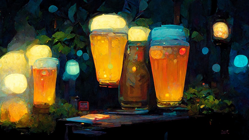 【背景素材】酒場・ビール・Bar 大容量90枚越え【イラスト】