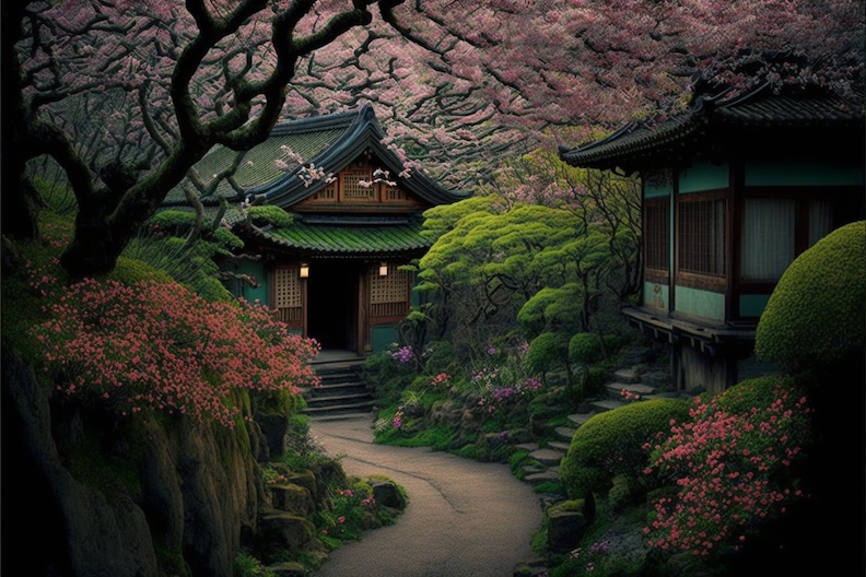 【背景素材】「春・桜」 大容量120点セット!【イラスト】