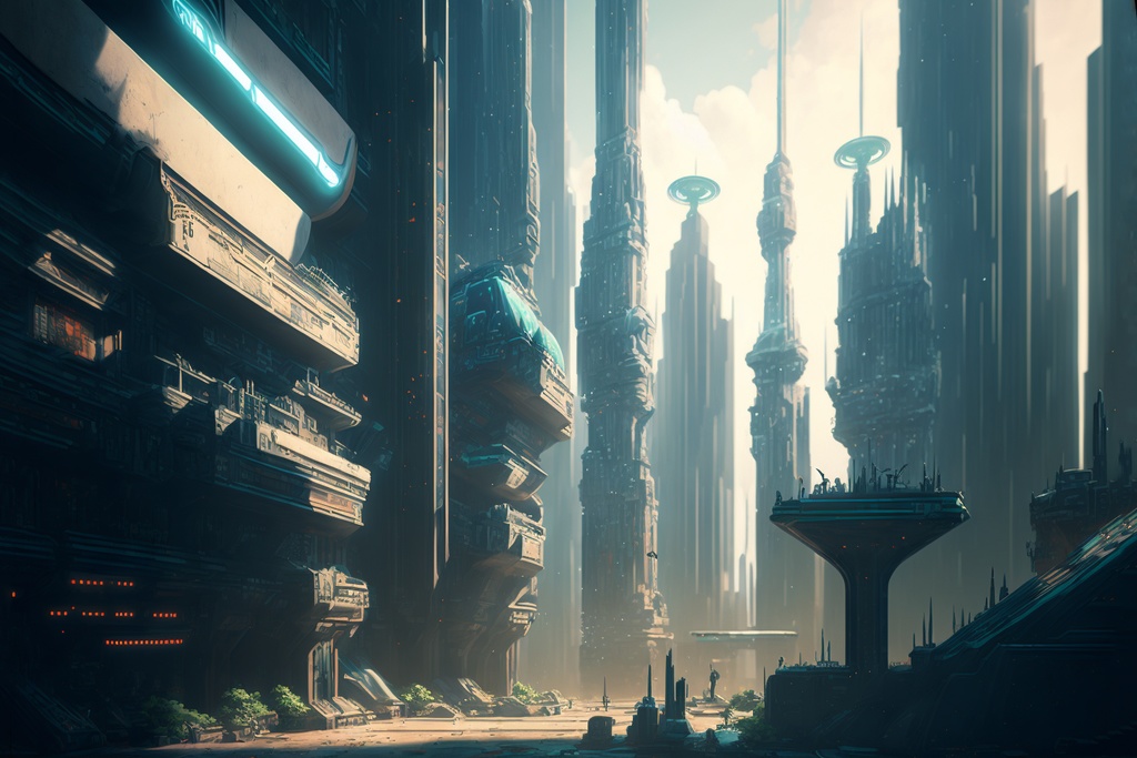 【背景素材】「サイバーパンク」 大容量150点セット!【イラスト】