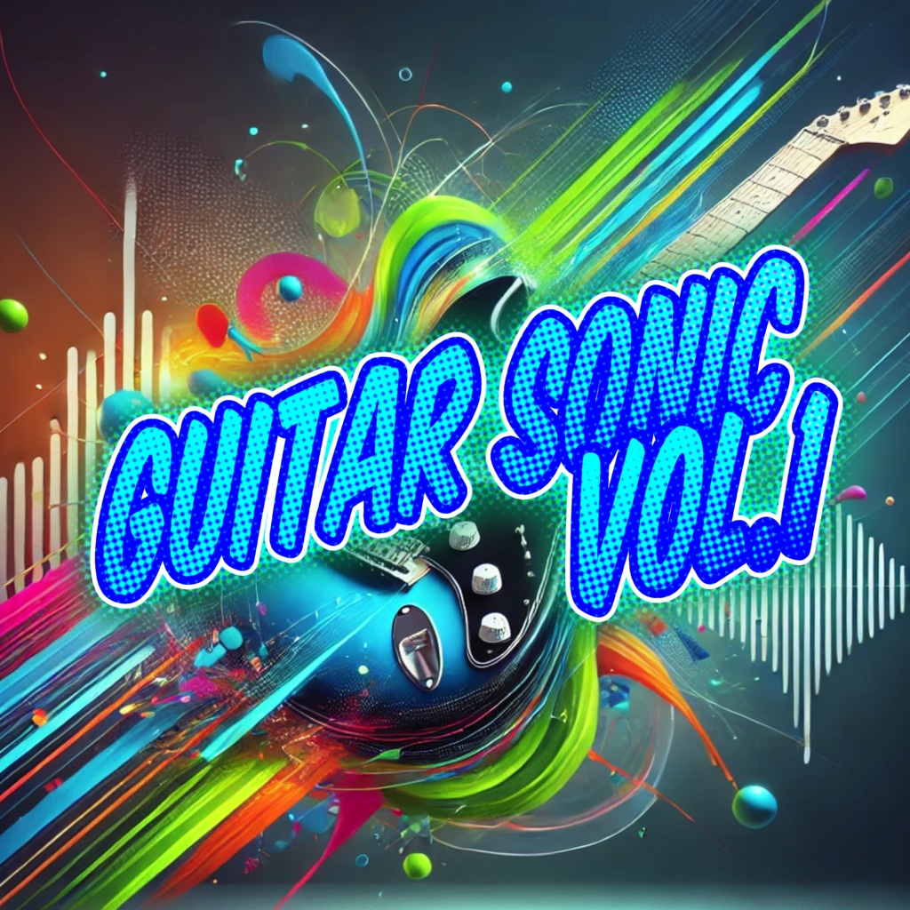 ＜爽快なギターロックBGM＞Guitar Sonic Vol.1　30曲入り＜商用利用OK！/ロイヤリティフリー＞