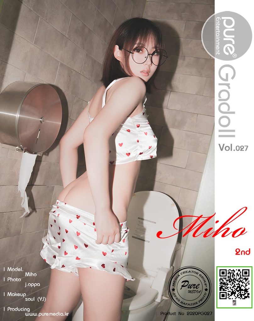 韓国グラビアアイドル Pure Gradoll Miho 2rd美しいセクシー韓国女子アイドル写真集1024 ピュアメディア Booth