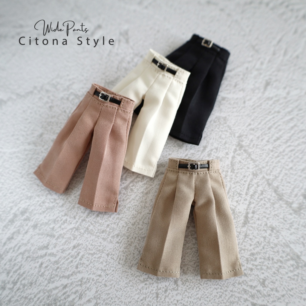 【再販 11/28 20:00~】オビツ11 / ウエストベルトタックワイドパンツ 2サイズ