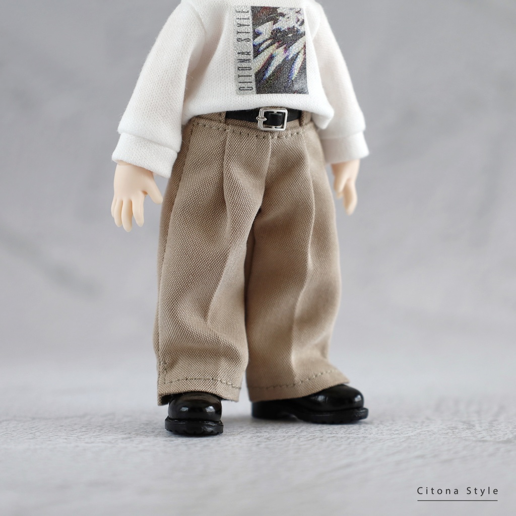 【再販 11/28 20:00~】オビツ11 / ウエストベルトタックワイドパンツ 2サイズ