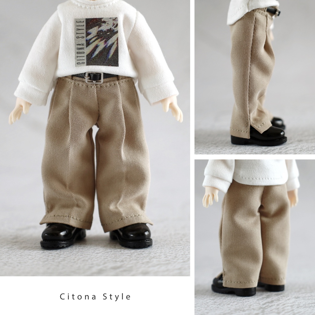 【再販 11/28 20:00~】オビツ11 / ウエストベルトタックワイドパンツ 2サイズ