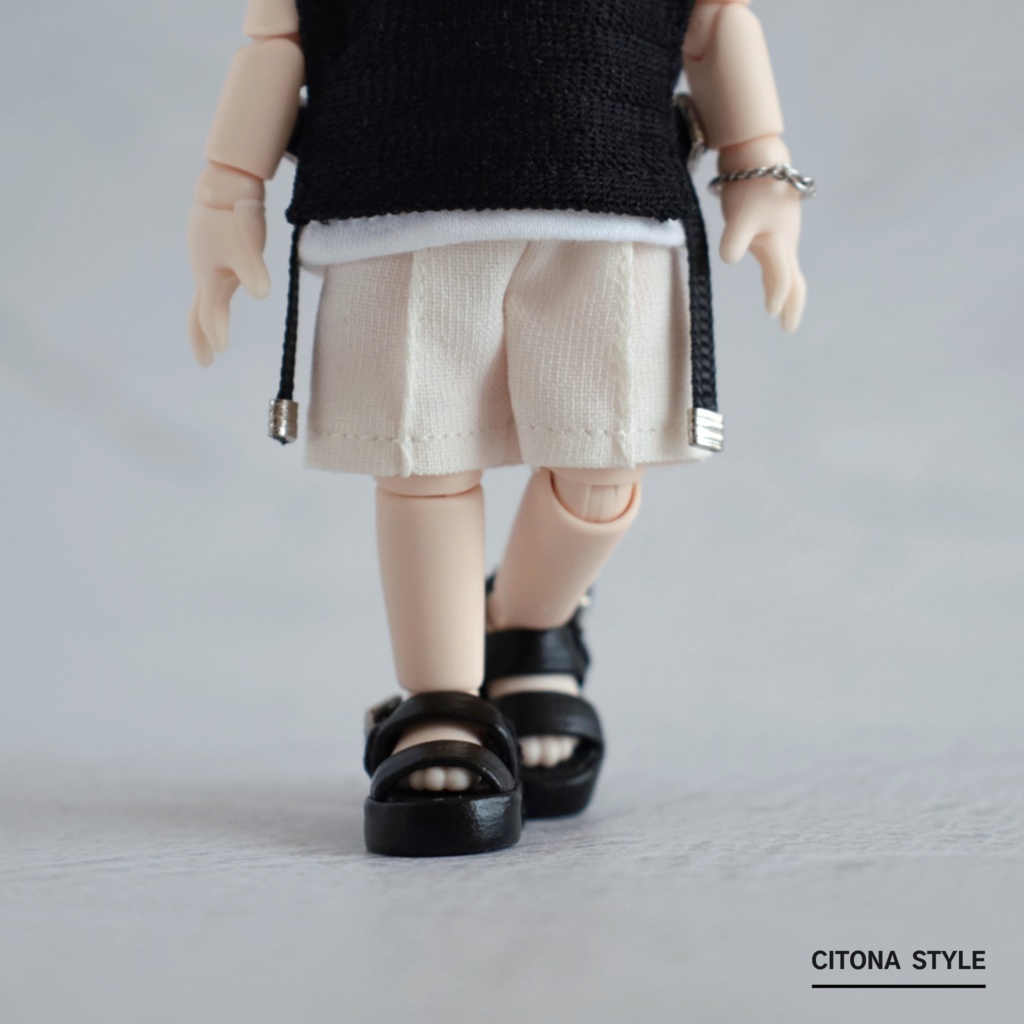 オビツ11 / リネンライクハーフパンツ