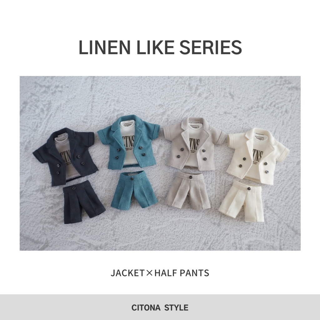 オビツ11 / リネンライクハーフパンツ