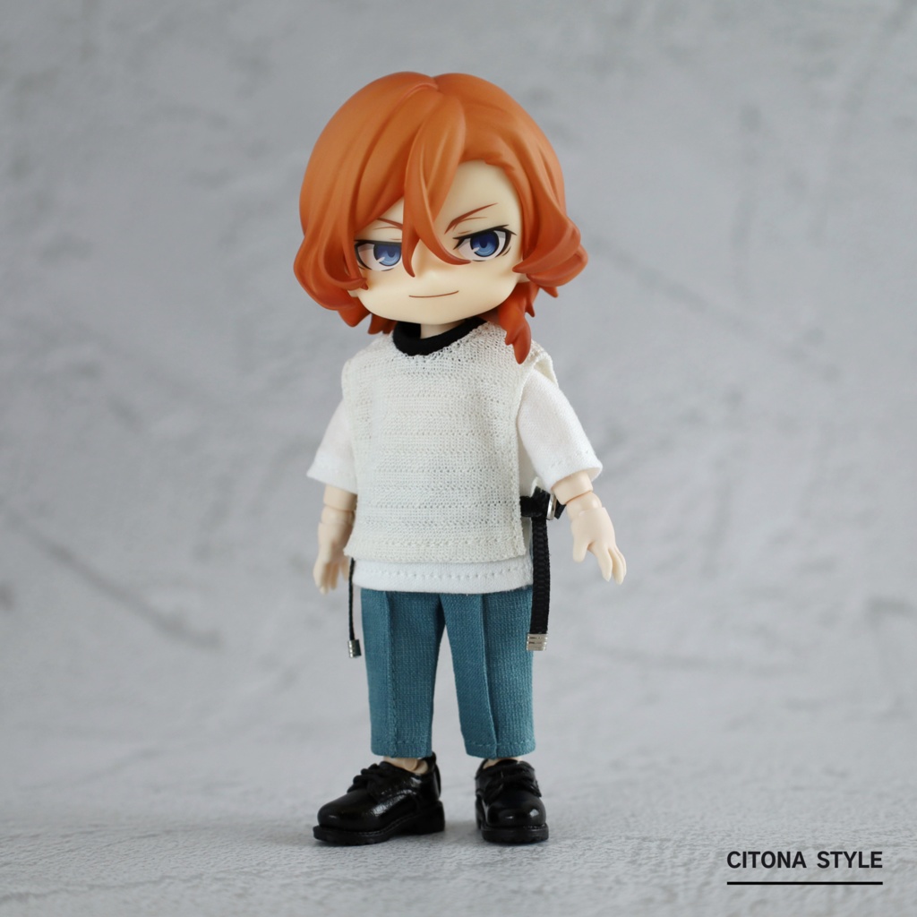 オビツ11 / リネンライクテーパードパンツ 2サイズ