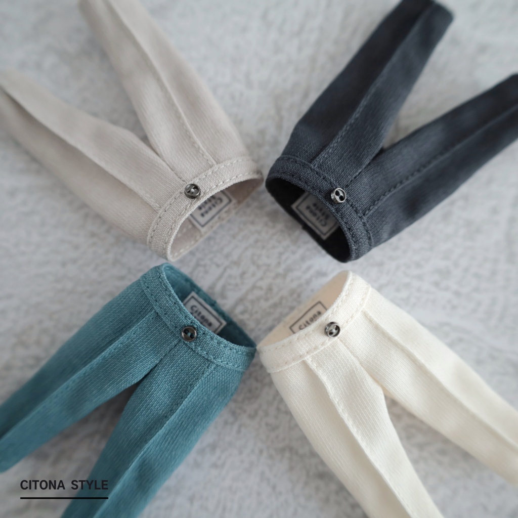 オビツ11 / リネンライクテーパードパンツ 2サイズ