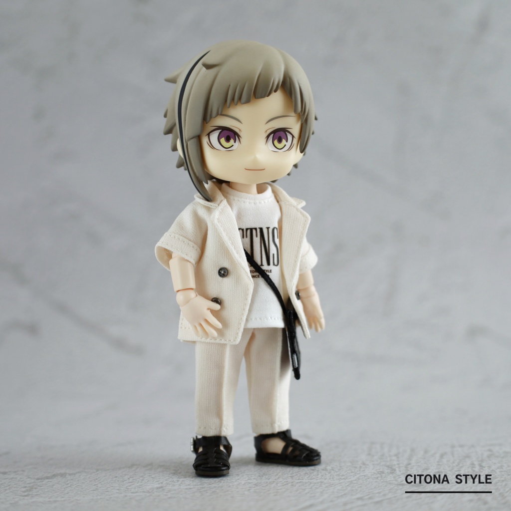 オビツ11 / リネンライクテーパードパンツ 2サイズ