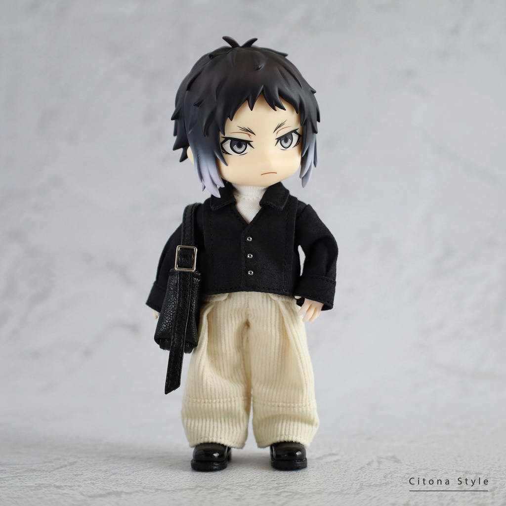 オビツ11 / フロントピンタックシャツ&ハイネックカットソー 2点セット