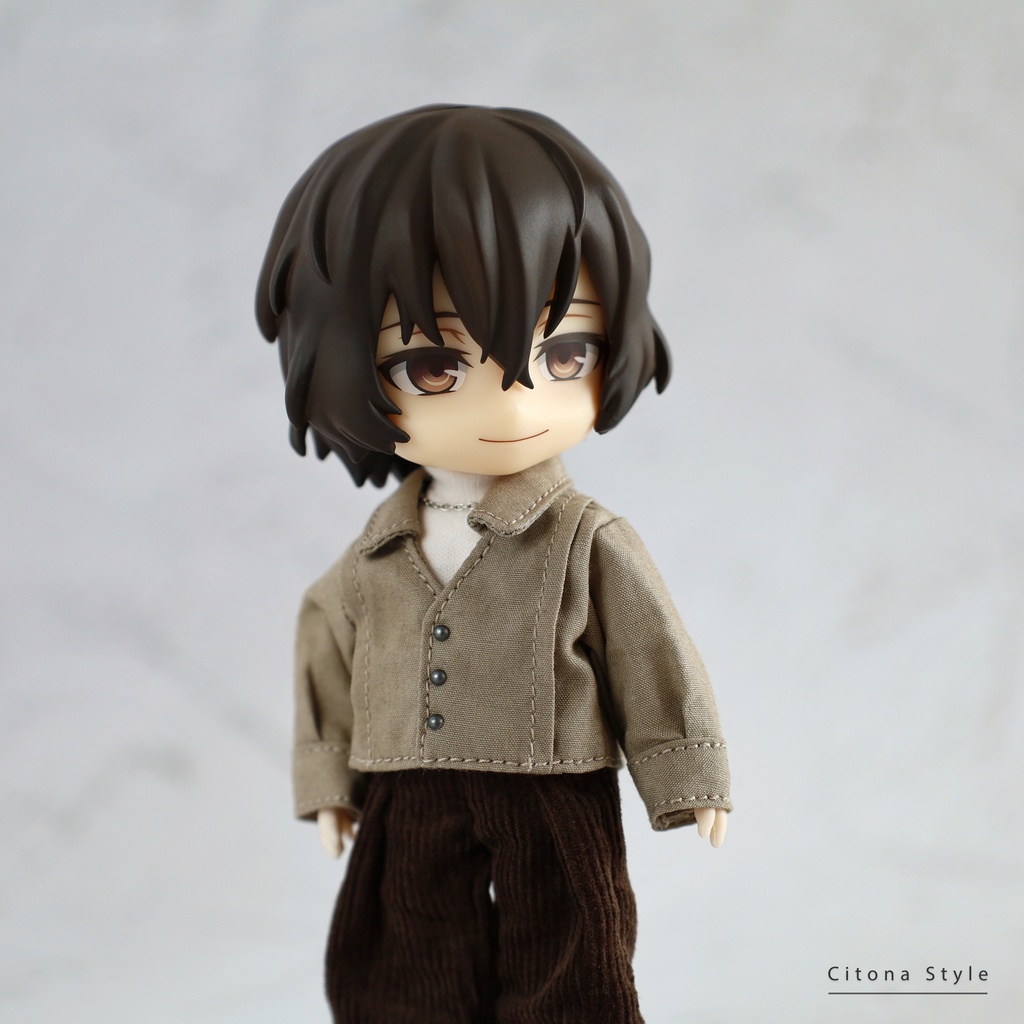 オビツ11 / フロントピンタックシャツ&ハイネックカットソー 2点セット