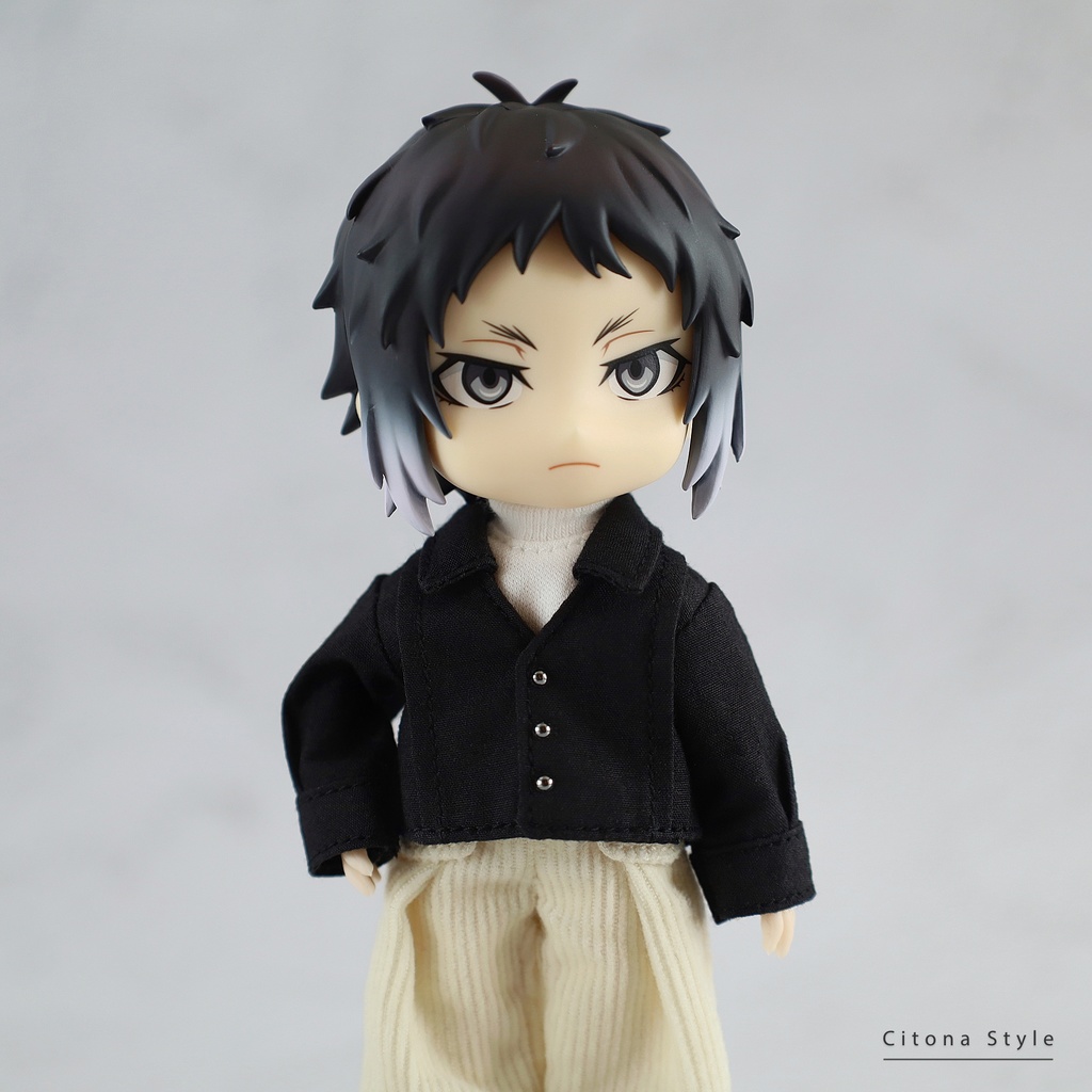 オビツ11 / フロントピンタックシャツ&ハイネックカットソー 2点セット