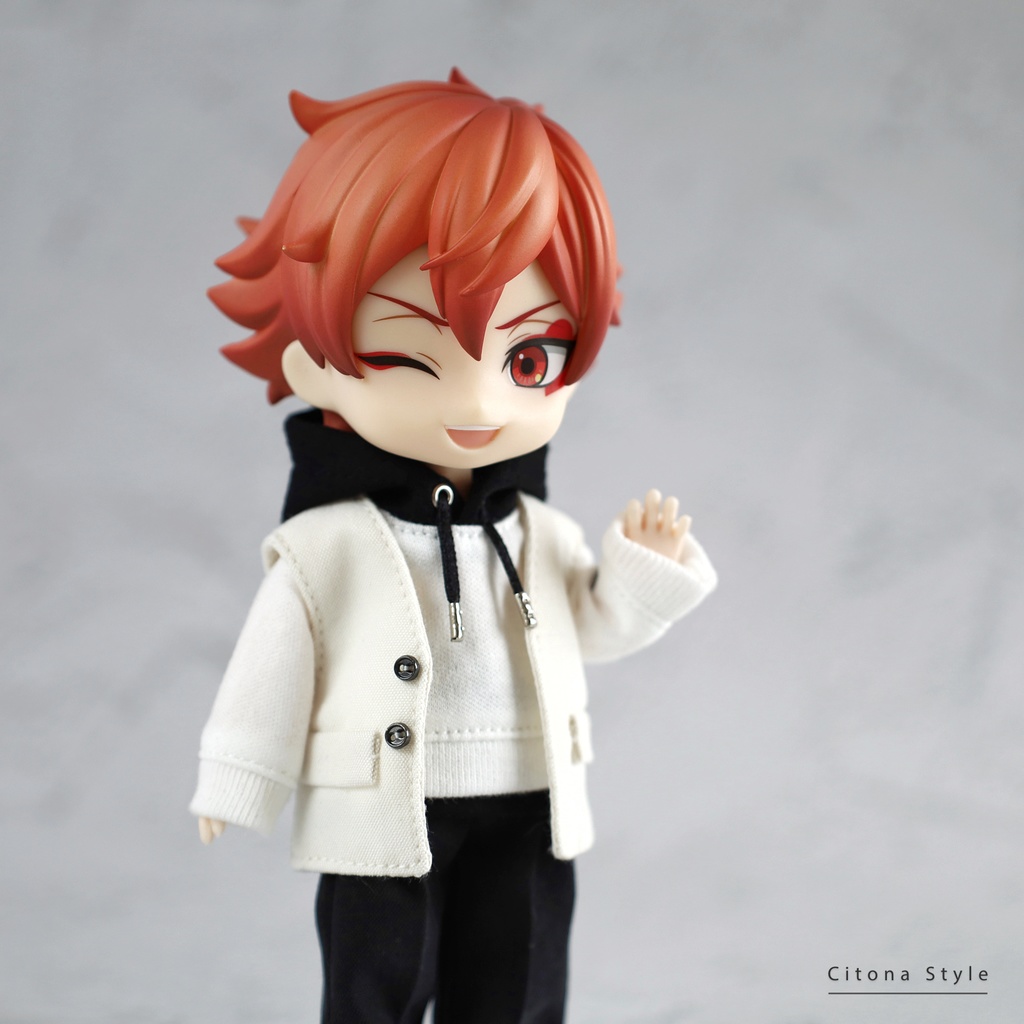 【再販 11/28 20:00~】オビツ11 / ノーカラーベスト&フーディー 2点セット