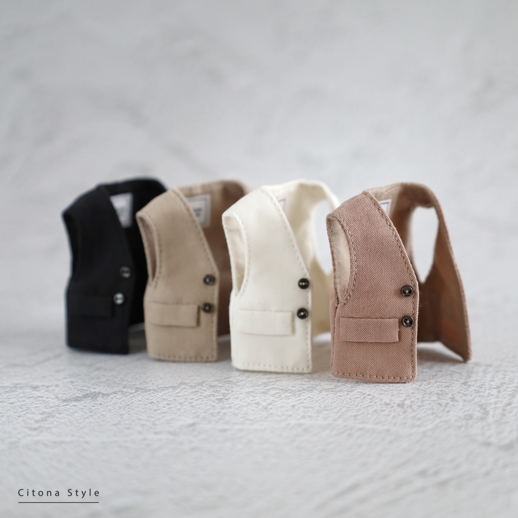 【再販 11/28 20:00~】オビツ11 / ノーカラーベスト&フーディー 2点セット