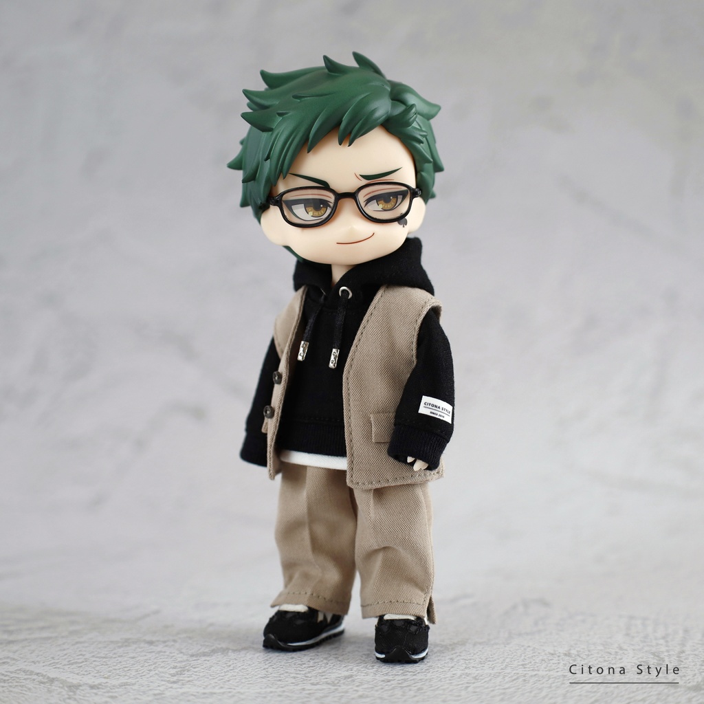 【再販 11/28 20:00~】オビツ11 / ノーカラーベスト&フーディー 2点セット