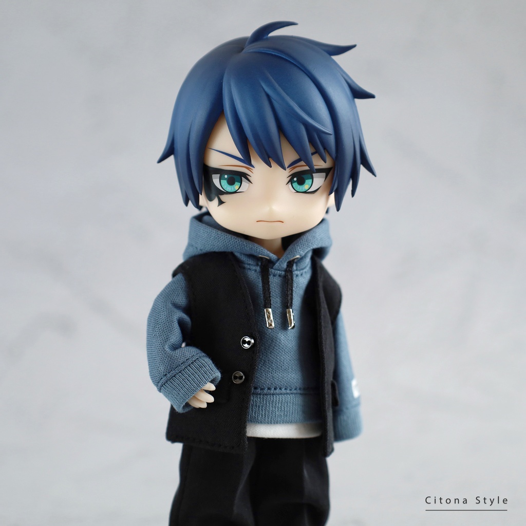 【再販 11/28 20:00~】オビツ11 / ノーカラーベスト&フーディー 2点セット