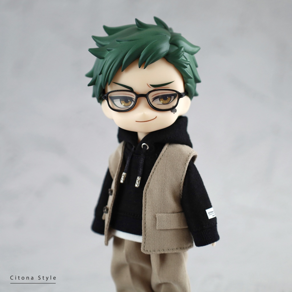 【再販 11/28 20:00~】オビツ11 / ノーカラーベスト&フーディー 2点セット