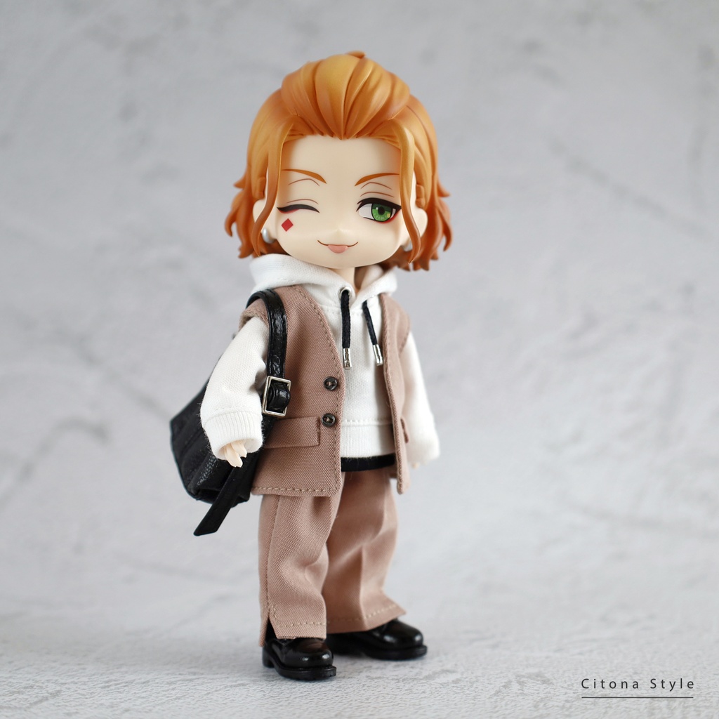 【再販 11/28 20:00~】オビツ11 / ノーカラーベスト&フーディー 2点セット