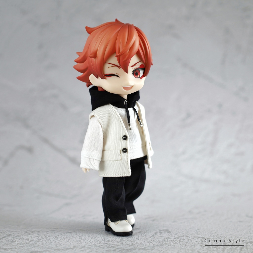 【再販 11/28 20:00~】オビツ11 / ノーカラーベスト&フーディー 2点セット