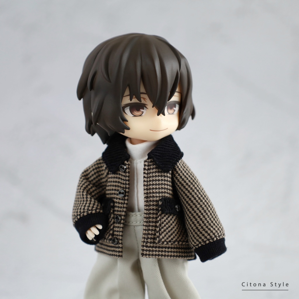 オビツ11 / ウールライクチェックブルゾン