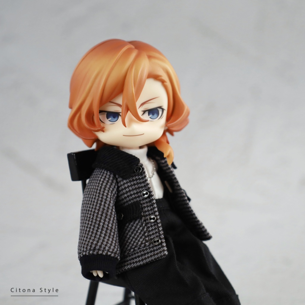 オビツ11 / ウールライクチェックブルゾン