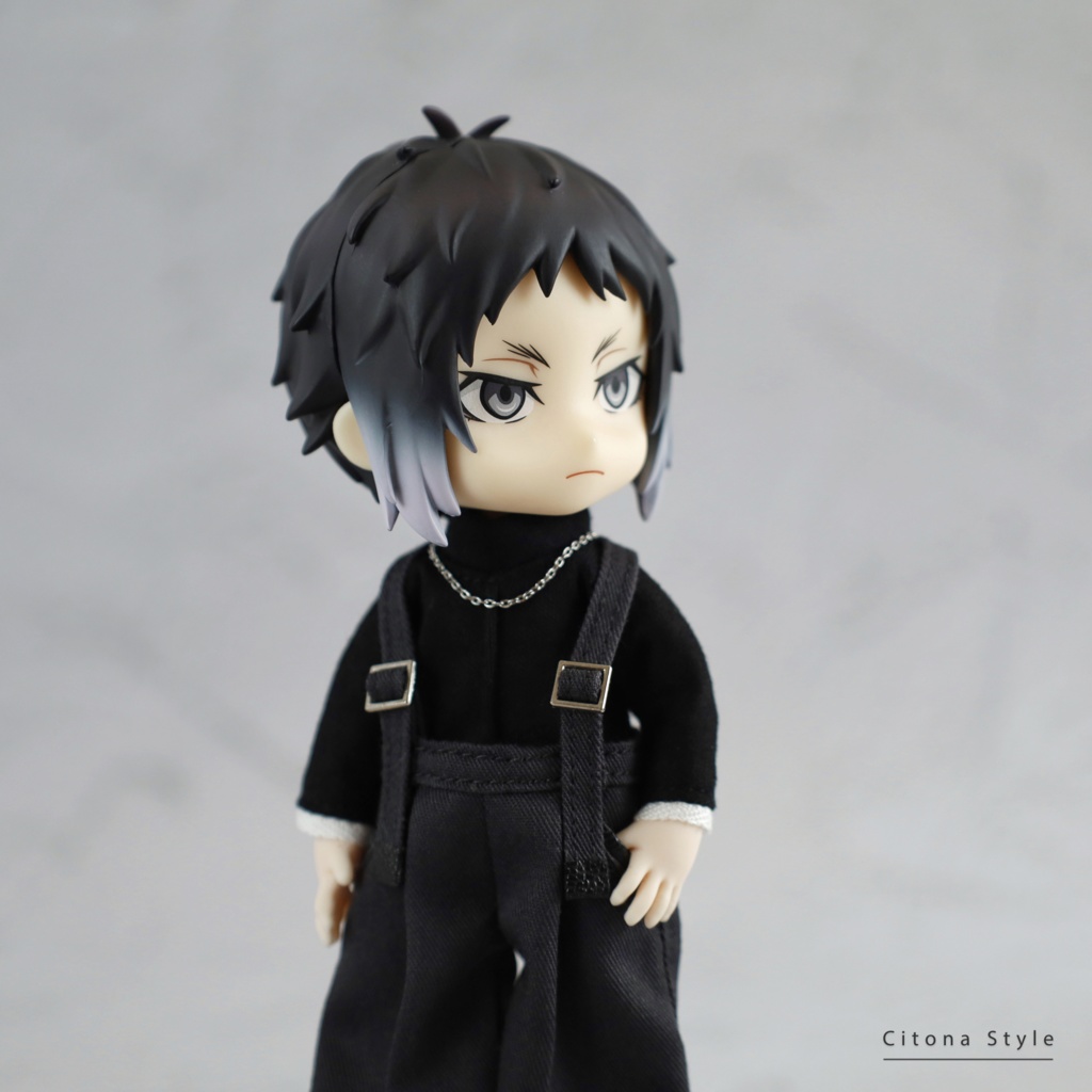 オビツ11 / ハイネックカットソー&サスペンダーワイドパンツ 2点セット 2サイズ